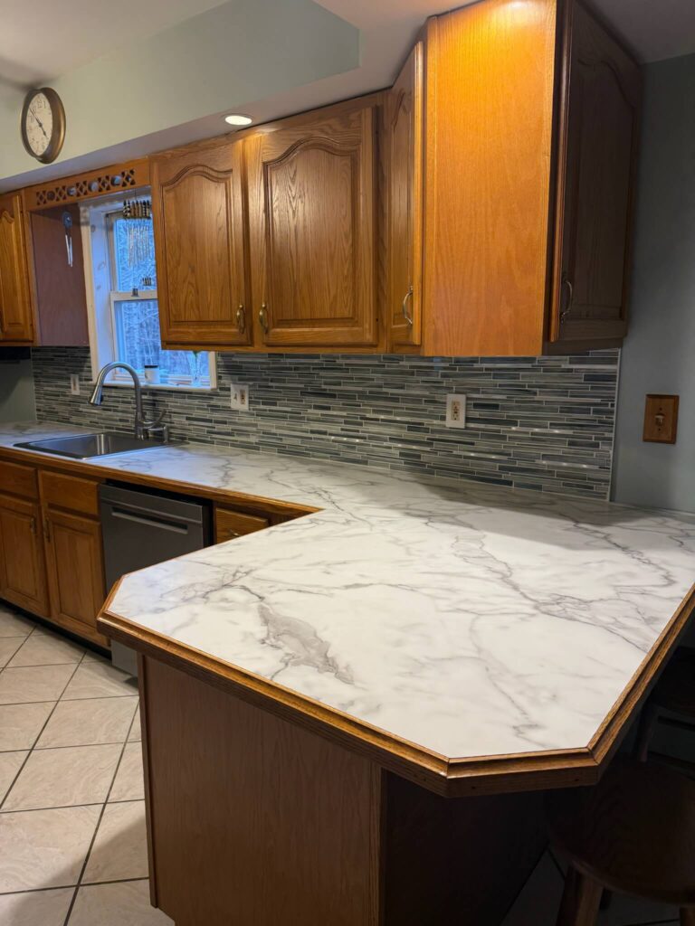 Home Mitigation Barnegat, NJ Kitchen Counter After