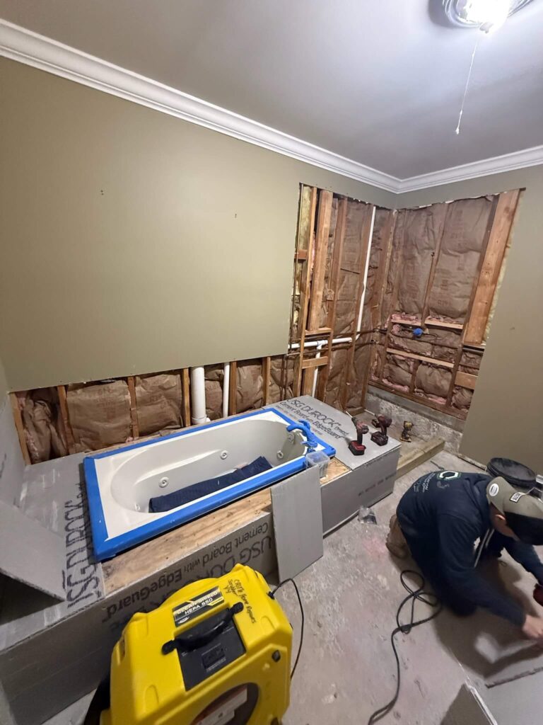 Master Bathroom Renovation with Outdated on Staten Island, NY