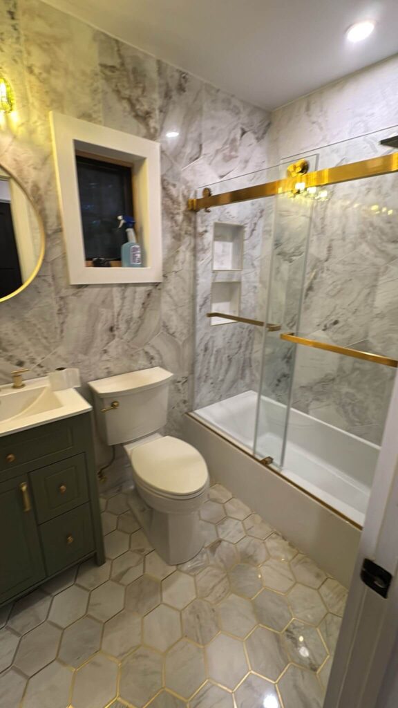 1024H Staten Island NY Elegant Master Bathroom